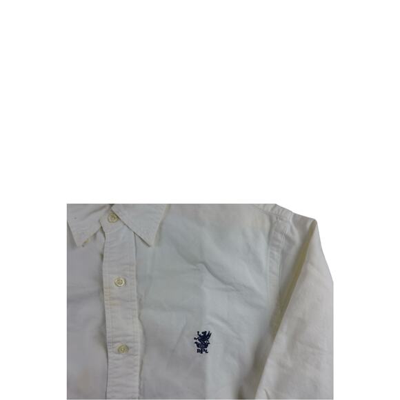 Ralph Lauren White Custom Fit Dress Shirt Men's L - Picture 2 of 8